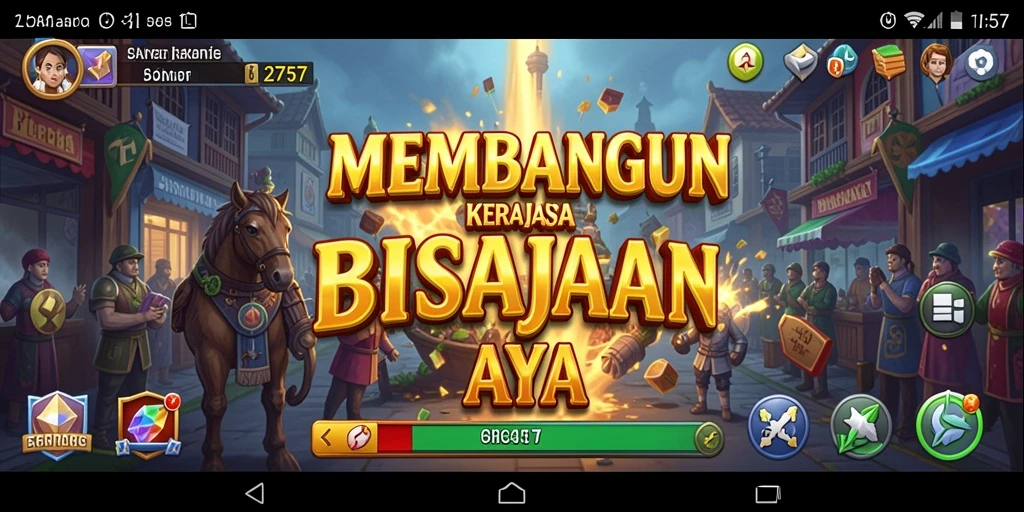 Tampilan gameplay Tycoon yang menarik dan interaktif.