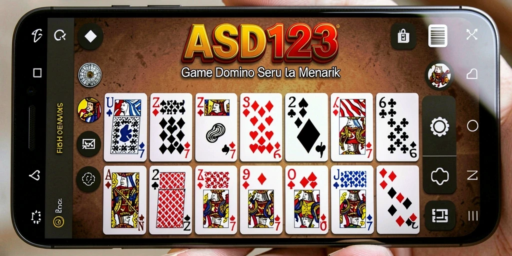 Tampilan gameplay yang seru dalam permainan domino.