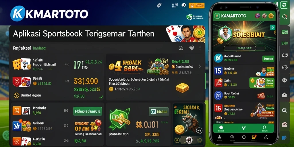 Tampilan antarmuka KAMARTOTO dengan fitur taruhan yang menarik.