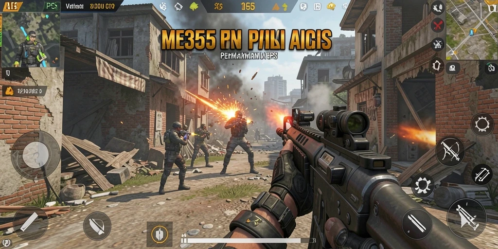 Gameplay dinamis dan strategis dalam ME355 yang membuat ketagihan.