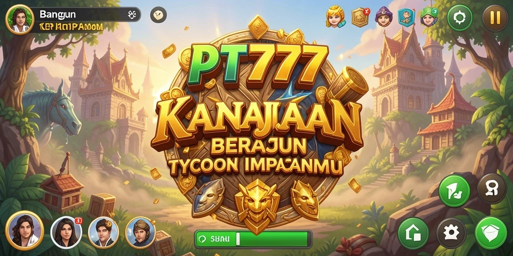 Tampilan gameplay PT777 yang menarik dan penuh warna.