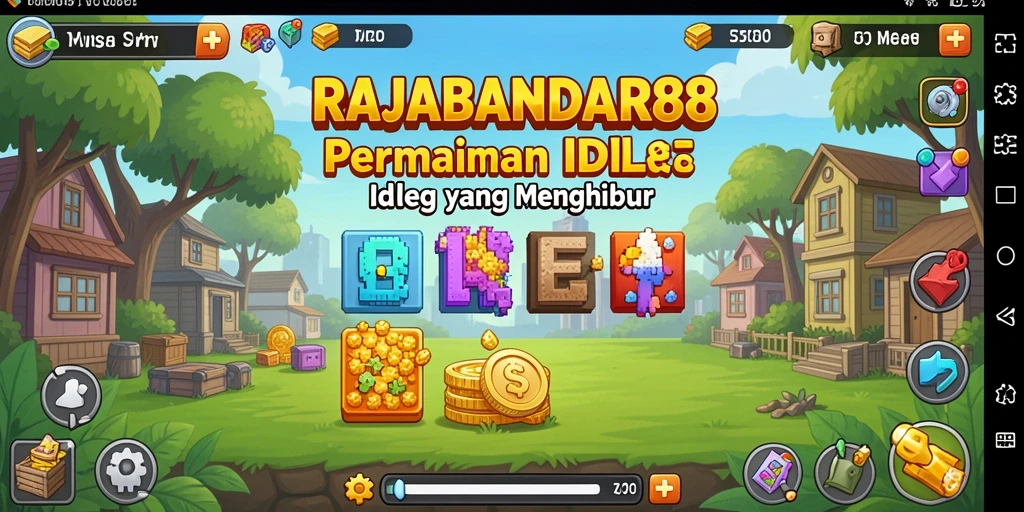 Tampilan gameplay RAJABANDAR88 dengan aksi menarik dan sumber daya berlimpah.