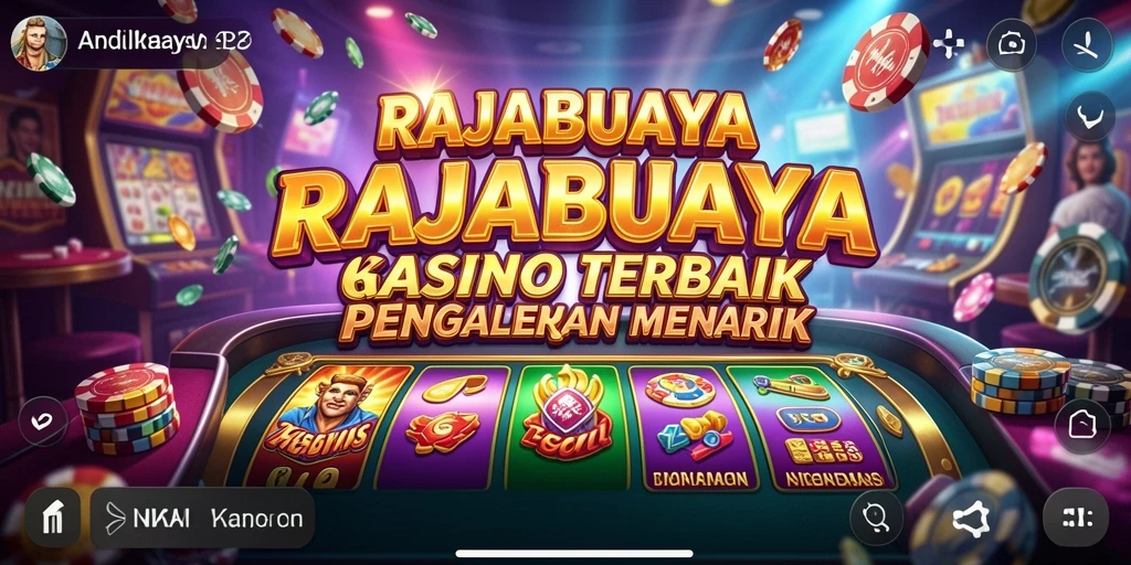 Gameplay seru dan menarik di RAJABUAYA.