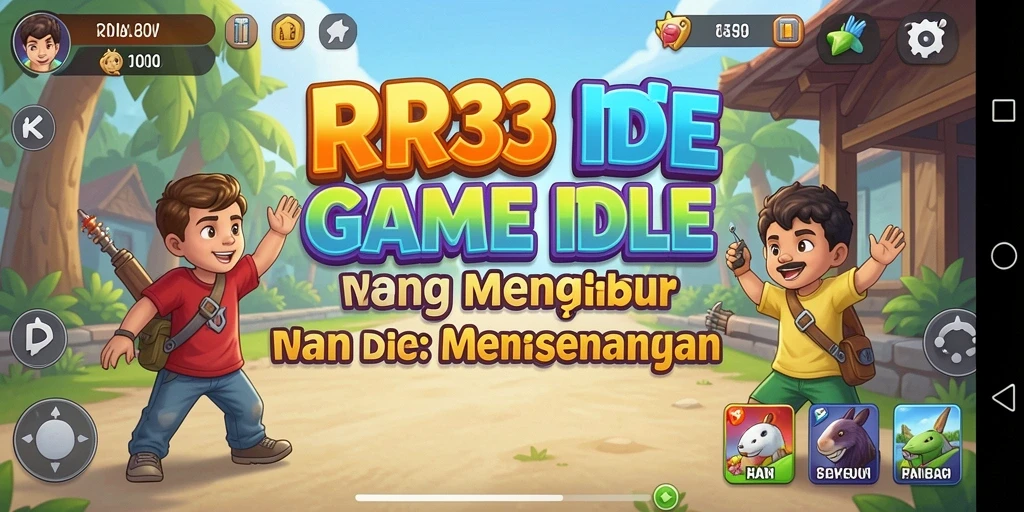 Tampilan gameplay RR33 yang menarik dalam mode Idle.
