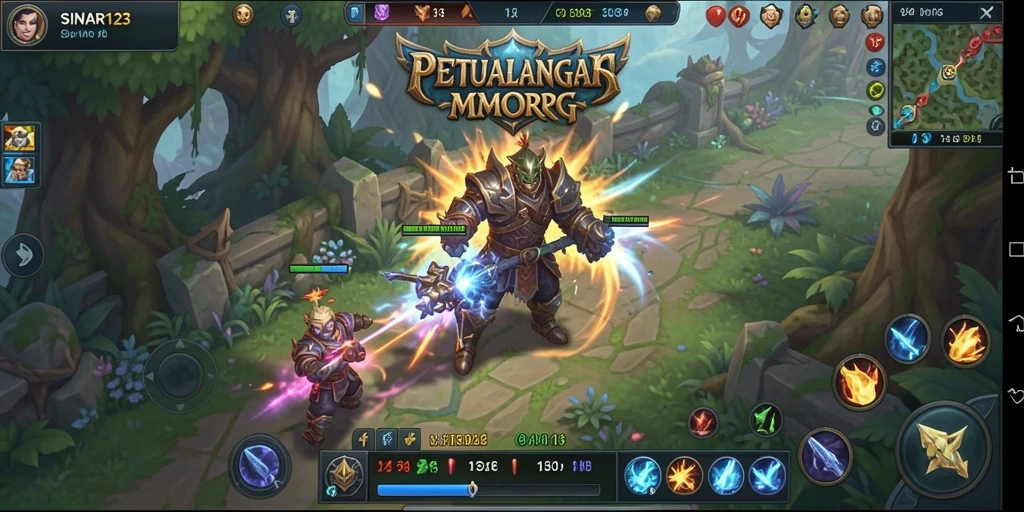 Tampilan gameplay yang memukau dari SINAR123 dengan karakter dan lingkungan yang detail.
