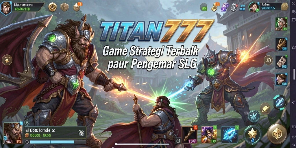 Gameplay seru dan strategis dari TITAN777 yang memikat.